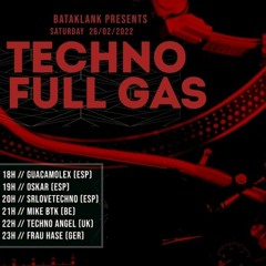 Frau Hase @RadioBATAKLANK - TECHNO FULL GAS WEEK 8