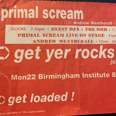 Andrew Weatherall - Primal Sceam Tour - Institute Birmingham 22:7:1991 Side A