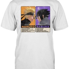 Naruto Shippuden Naruto Vs Sasuke T- Shirt
