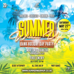 21 DEGREES SUMMMER BANK HOLIDAY PARTY LIVE AUDIO MIXED BY J3 & HOSTED BY DEEJAY TY, MRVIBES & MORE