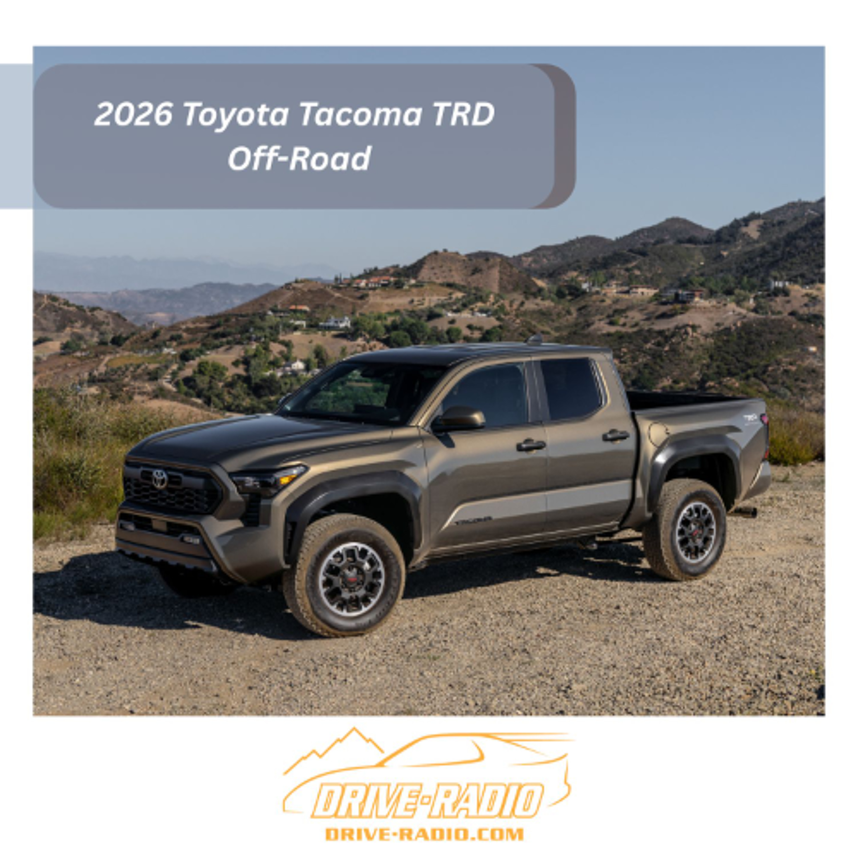 2026 Toyota Tacoma TRD Off-Road episode artwork