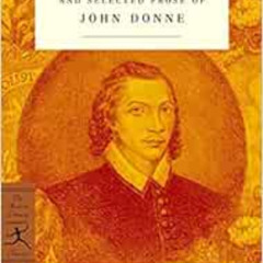 download EPUB 📬 The Complete Poetry and Selected Prose of John Donne (Modern Library