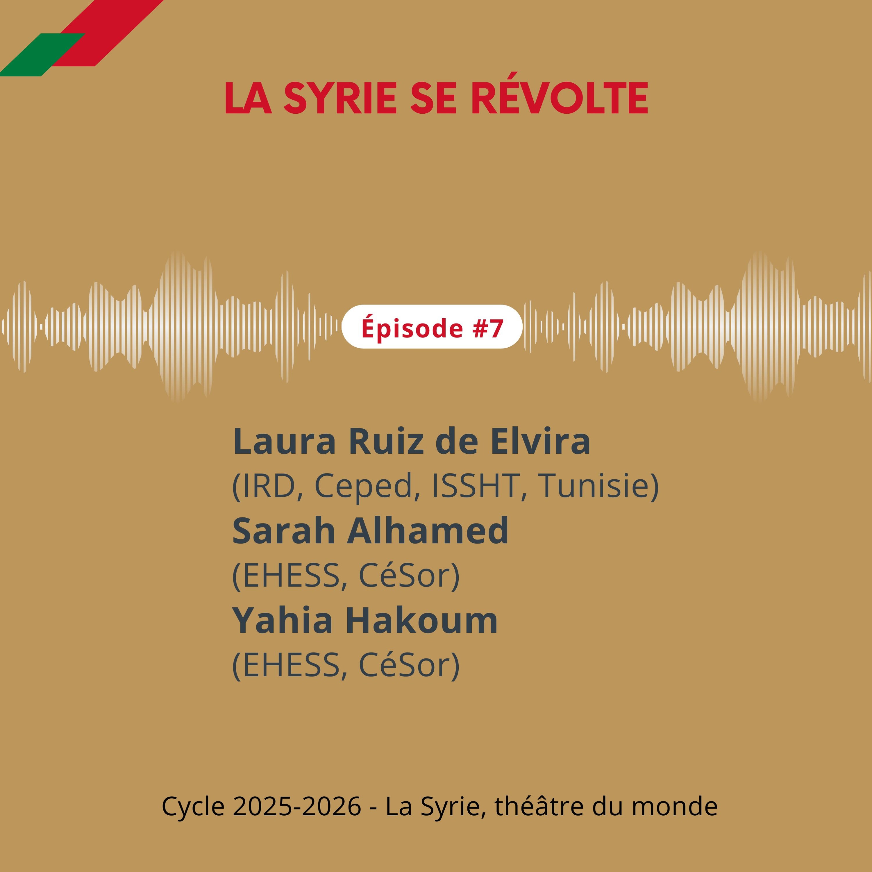 La Syrie se révolte / L. Ruiz de Elvira,  S. Alhamed et  Y. Hakoum