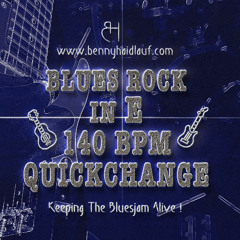 Blues Rock in E 140 bpm (Jam Track)