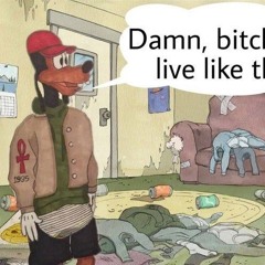 damn b*tch u live like this?