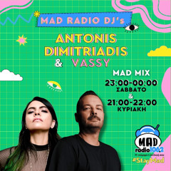AD-1 & VASSY @ Mad Radio 106.2 ll Athens - 07/12/2024