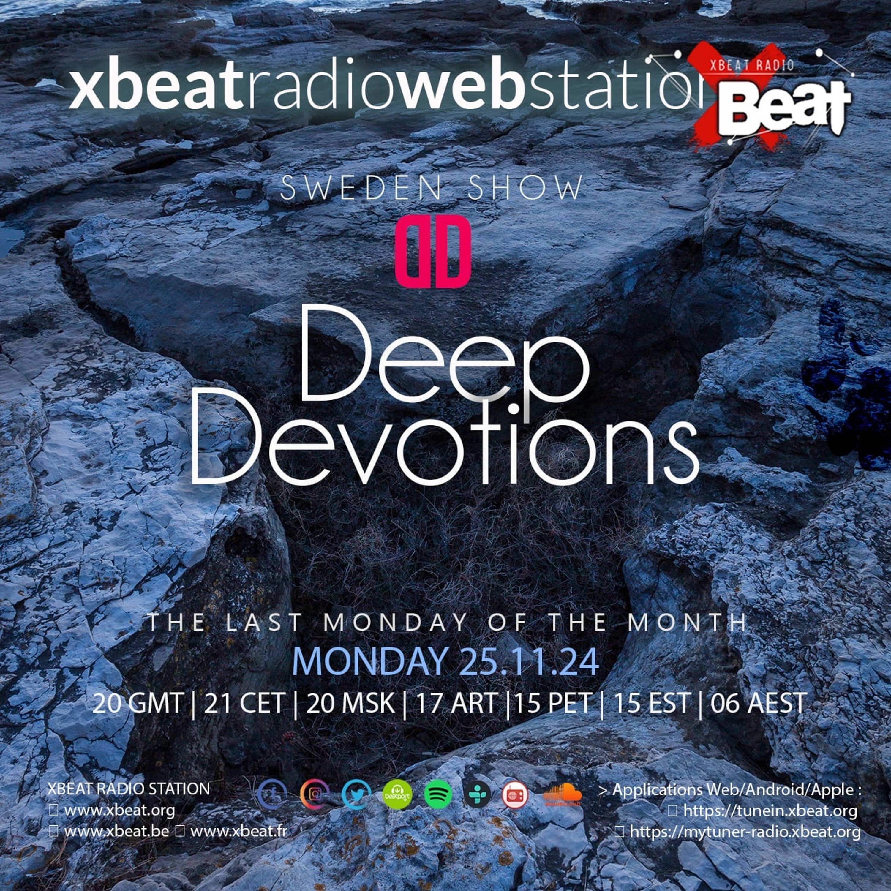 guest mix I xbeat radio november 2024 I by Deep Devotions episode artwork