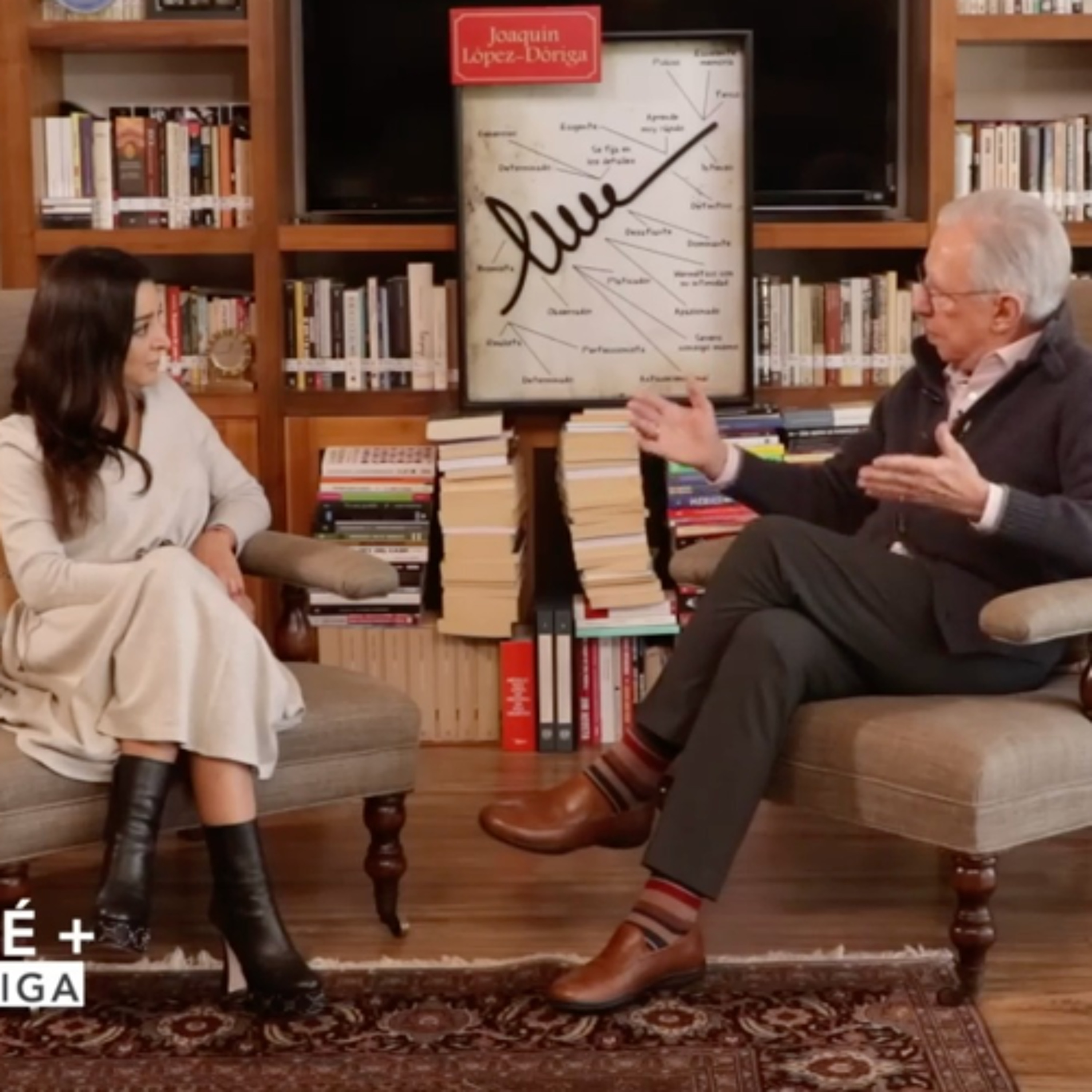 María José + López-Dóriga (Cap. 62): El mensaje de Marta Sahagún a Vicente Fox en El Noticiero