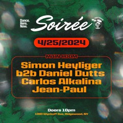 Daniel Dutts & Simon Heyliger Live At H0L0for Soiree x Nervous Records
