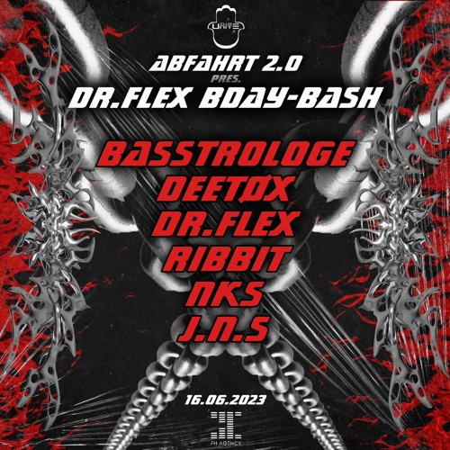 Deetøx @ DR.FLEX Birthday bash // Abfahrt 2.0