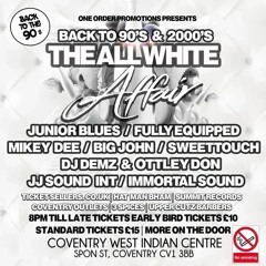BACK 2 90S ALL WHITE 26TH AUG 2023 COVENTRY
