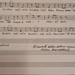 Afi Vögguvísa (A Theme in the Old Icelandic time)