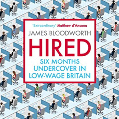 GET EPUB 🖌️ Hired: Six Months Undercover in Low-Wage Britain by  James Bloodworth EP