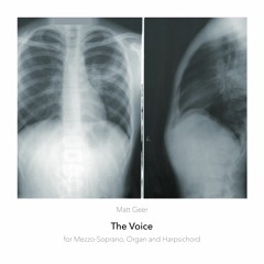 The Voice (mezzo-soprano and claviorganum, 2020)