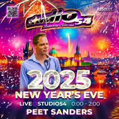 Dj Peet Sanders - live set z New Year's Eve party 2025 klubu Studio 54