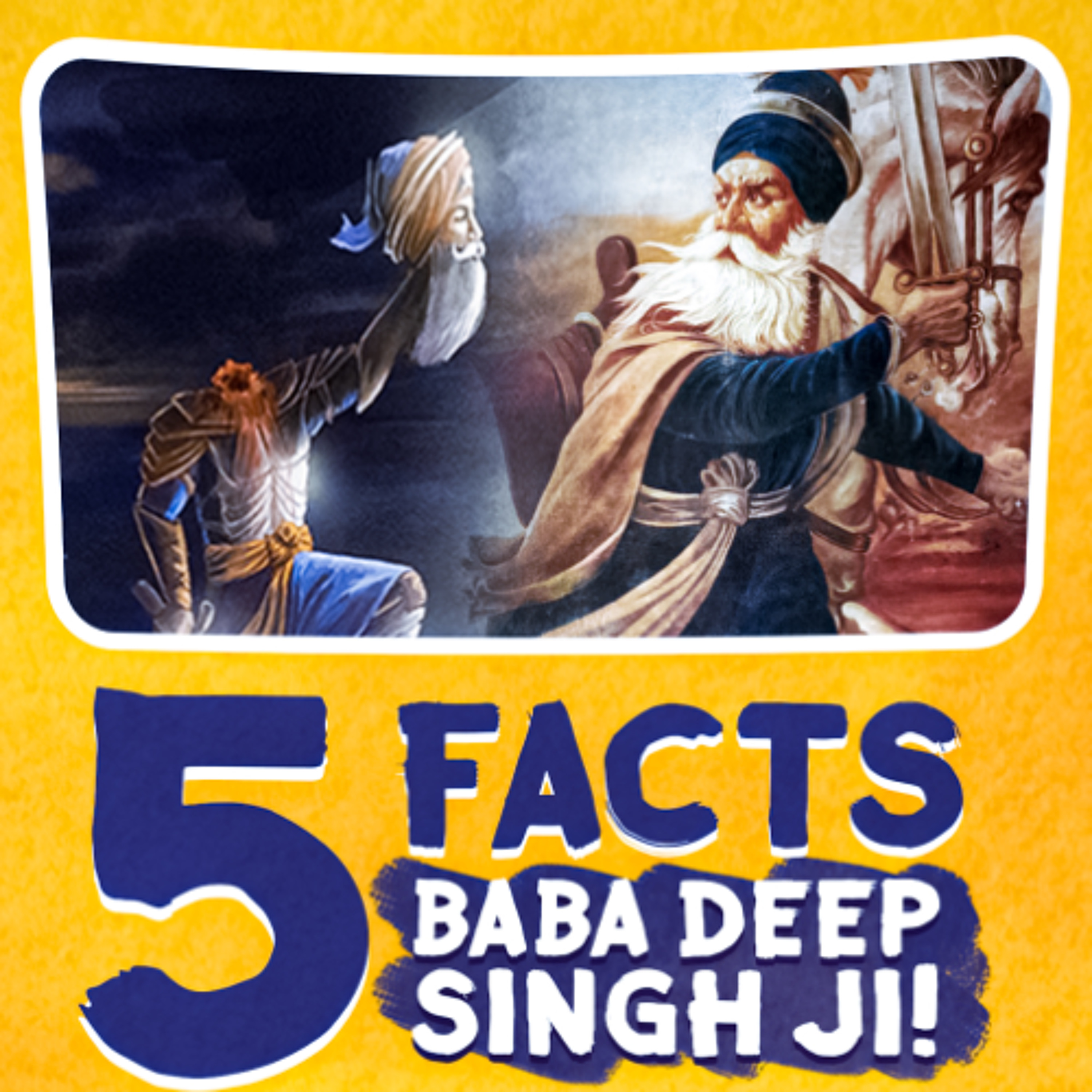 5 Facts about Baba Deep Singh Ji!   Bhai Charndeep Singh episode artwork