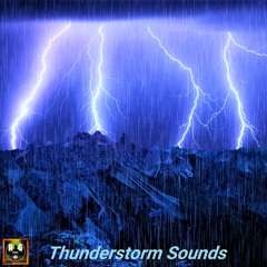 Violent Thunderstorm Noises on a Mountain, with Rain Sounds and Epic Thunder Rumble In The Distance