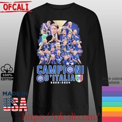 Inter Milan Campioni D’Italia 2023-2024 T-Shirt