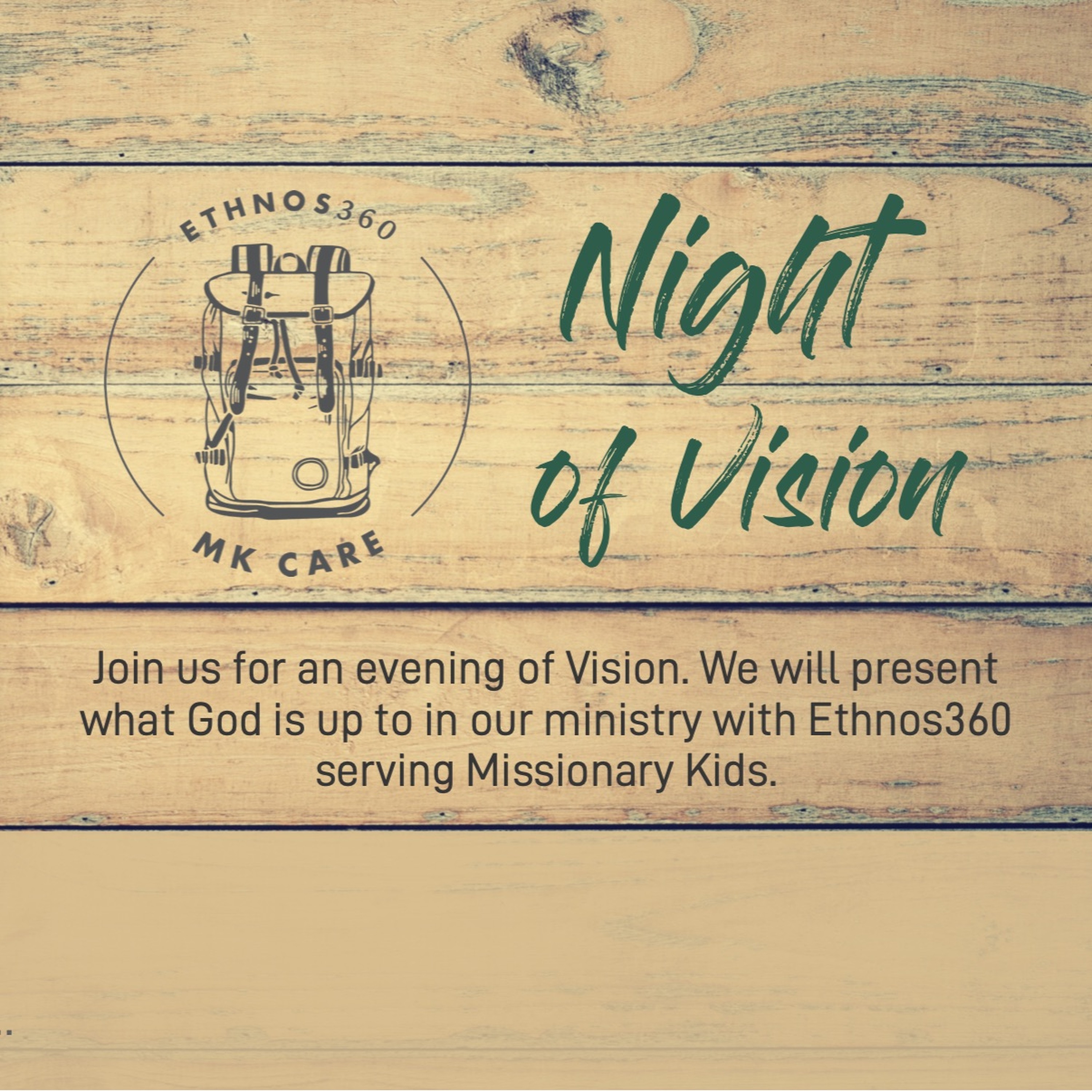 Night of Vision 2021 Audio Recording episode artwork