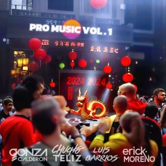 PRO MUSIC VOL. 1 CHUCHO TELIZ,LUIS BARRIOS,ERICK MORENO,GONZA CALDERON/( + 30 FULL EDITS, & MASHUPS)