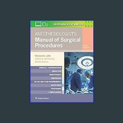 (DOWNLOAD PDF)$$ ✨ Anesthesiologist's Manual of Surgical Procedures [K.I.N.D.L.E]