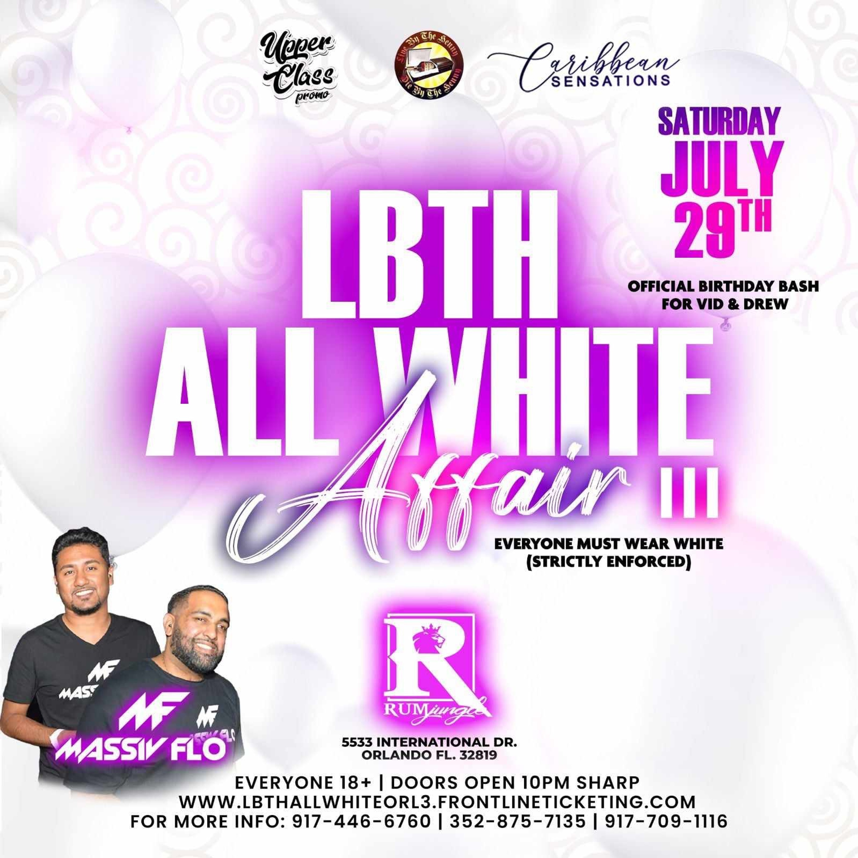All White Affair 3 Set 7/29/23 @whizzywhizz x @vexthedj #MassivFlo