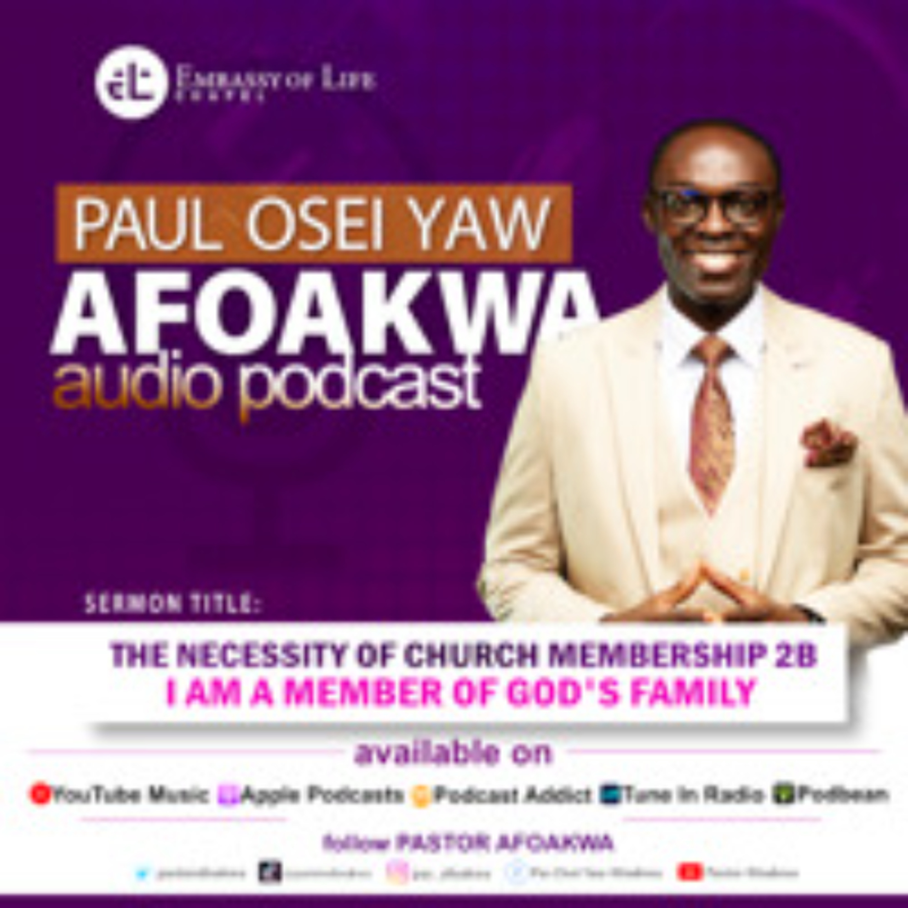 The Necessity Of Church Membership 2B - I Am A Member of God's Family (24.11.24) episode artwork