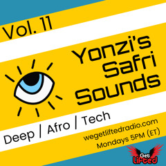 Vol. 11 - DJ Contest Entry - Safri Sounds (Deep, Tech, Afro) on We Get Lifted Radio - 24 July, 2023