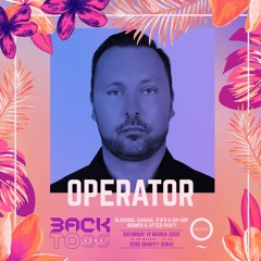 DJ OPERATOR  & MC DT BACKTO95 DUBAI - LIVE RECORDING