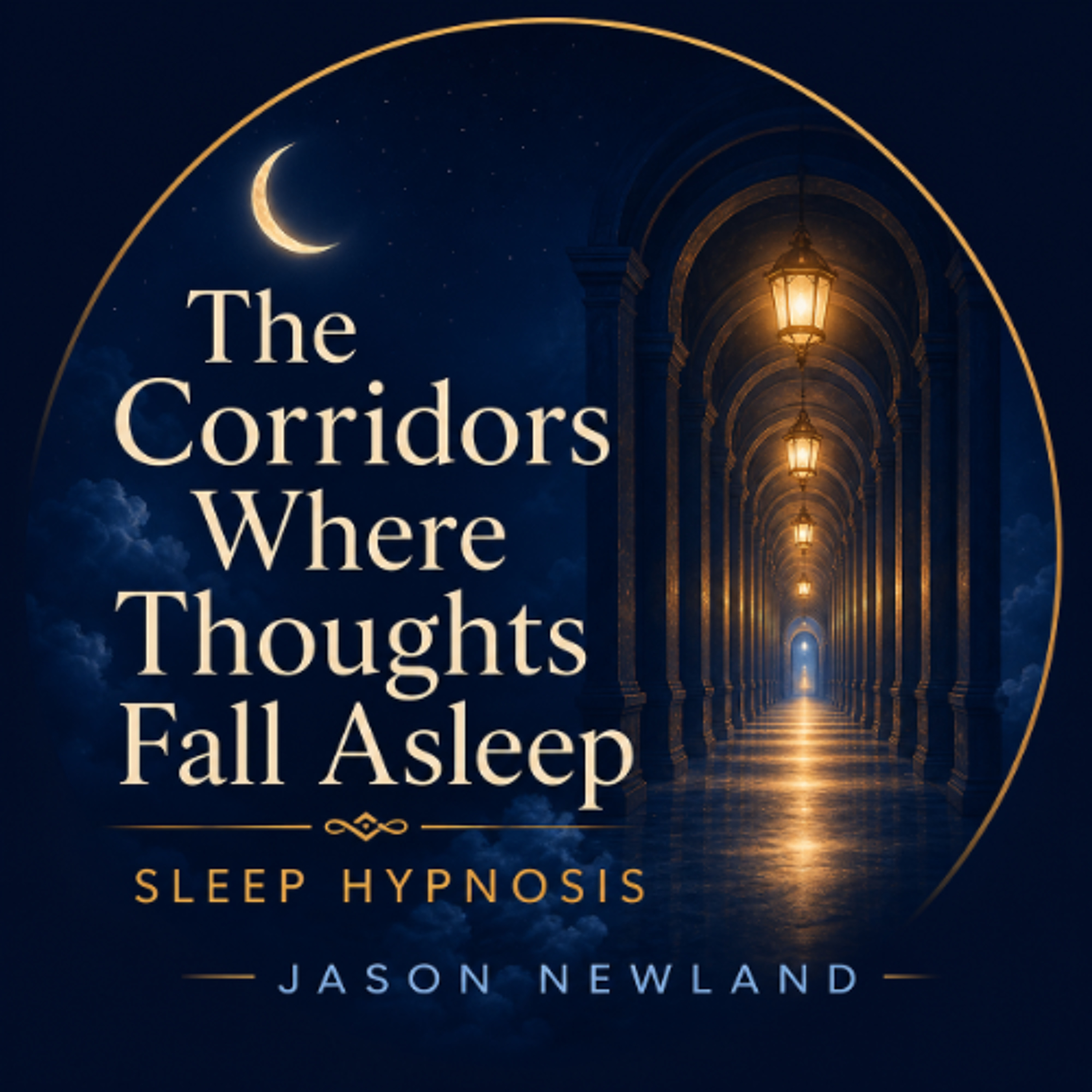 (Short  Music) The Corridors Where Thoughts Fall Asleep  Sleep Hypnosis  Jason Newland  11th May 2026 episode artwork
