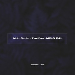 Aldo Cadiz - Tzu - Mani (MELO Edit) // Descarga libre