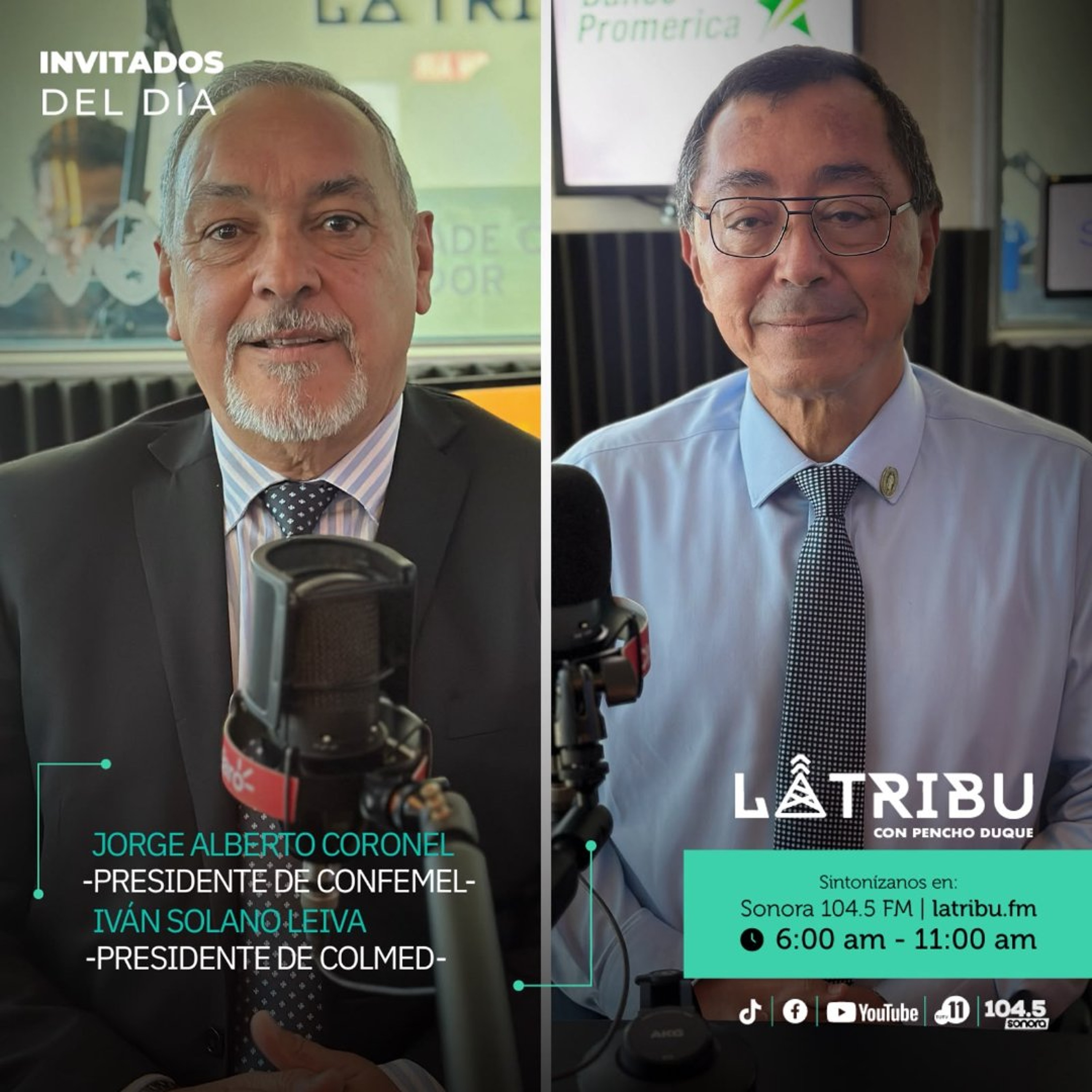 Dr. Jorge Alberto Coronel y el Dr. Iván Solano Leiva. episode artwork