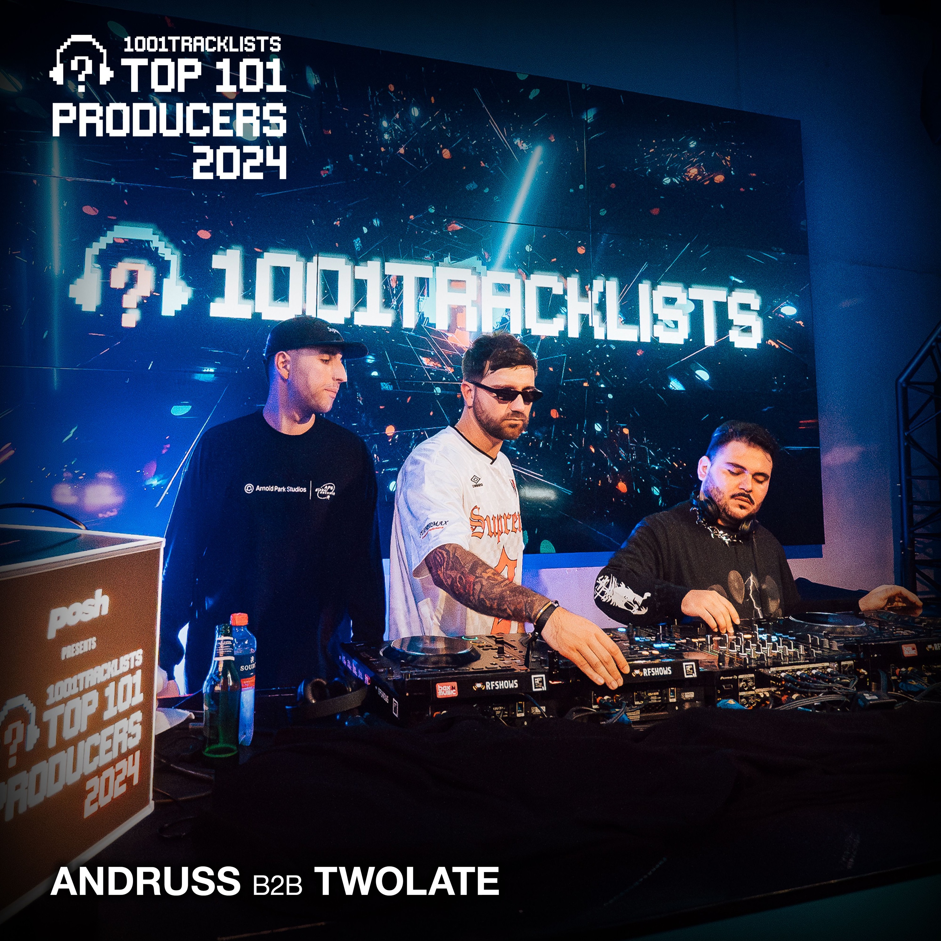 Andruss b2b Twolate - Live @ 1001Tracklists Top 101 Producers 2024 ADE Party episode artwork