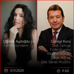 Cüneyt Kuru – Çiğdem Aydoğdu ile Turizm Gündemi
