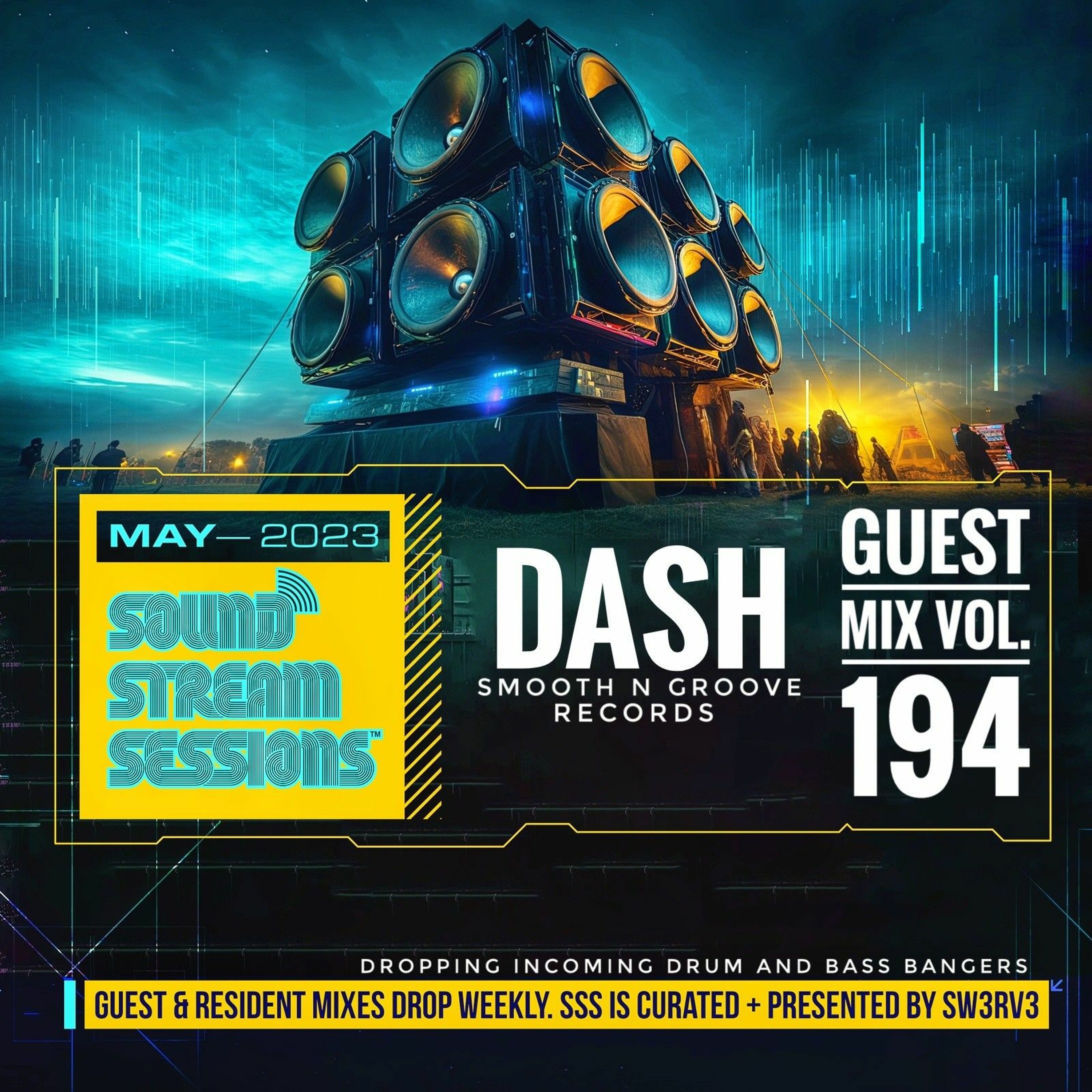 Guest Mix Vol. 194 (Dash - Smooth N Groove Records) Live Drum and Bass Session episode artwork