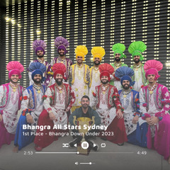 Bhangra All-Stars Sydney - Bhangra Down Under 2023 Mix [1st Place]