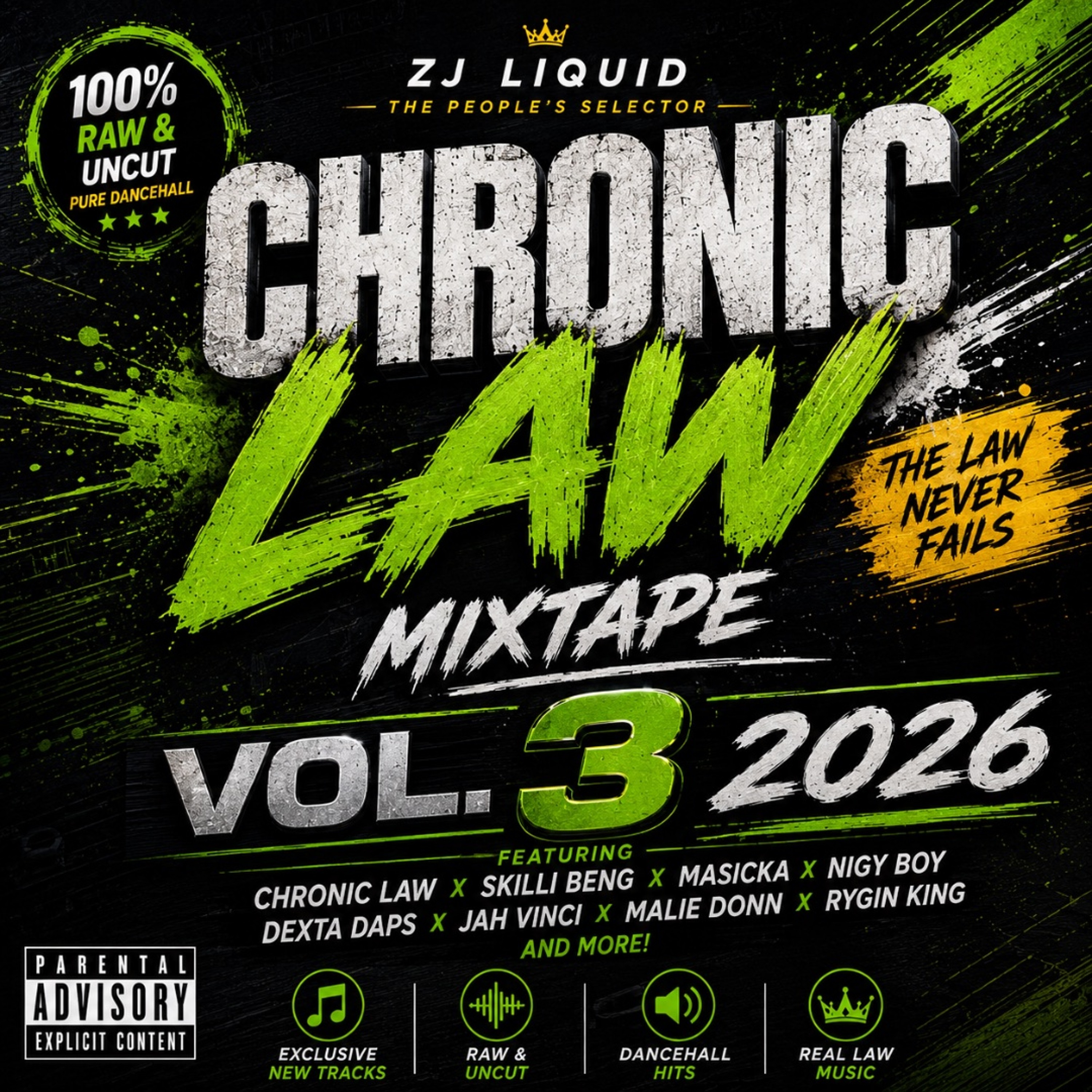 CHRONIC LAW MIXTAPE 2026 VOL 3