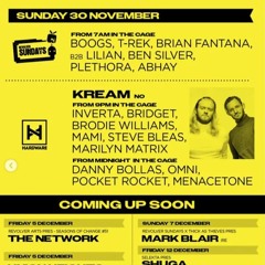 Menace Tone @ Revolver Upstairs & Hardware Group ft. KREAM 30/11/25