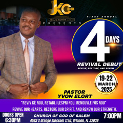 Ala m kontan, m wè Jezi renmen m Louange - Pastor Yvon Elort | JKC Orlando Revival 3-21-2025