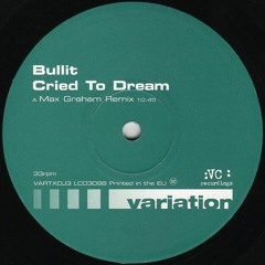 Bullit - Cried To Dream (Max Graham Remix)