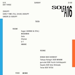 Sugar(Gonno & XTAL) at Solfa 16th Anniversary Party Sep.15th.2024