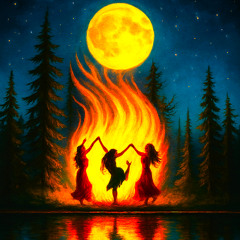 🌀 Full Moon Fire Dance |Live|