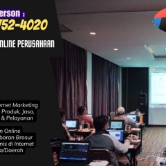 0822-5752-4020 | Pelatihan Pemasaran Online