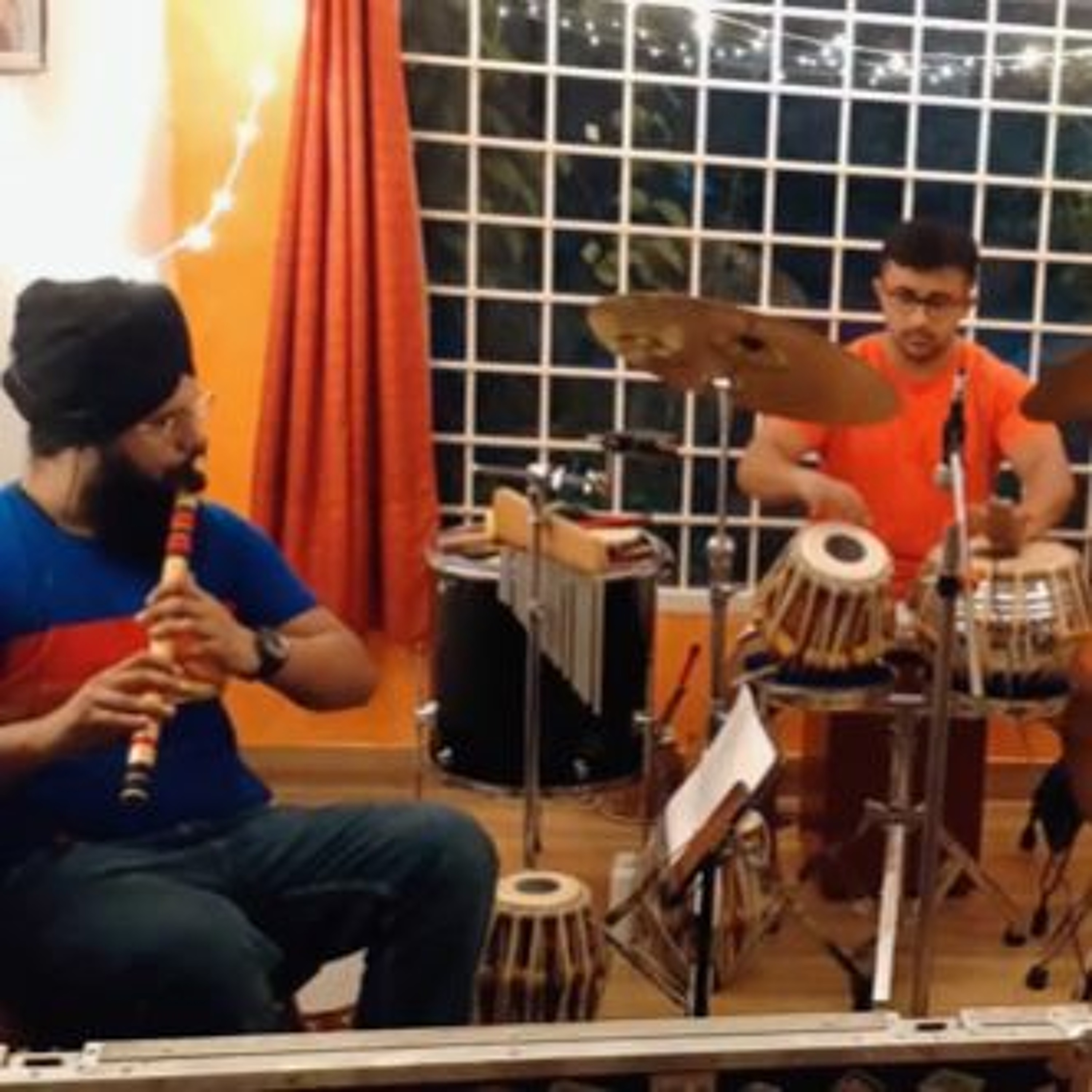 Ep #131 with Gharana Fusion, Indian World Fusion Trio episode artwork