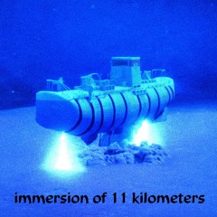 immersion of 11 kilometers