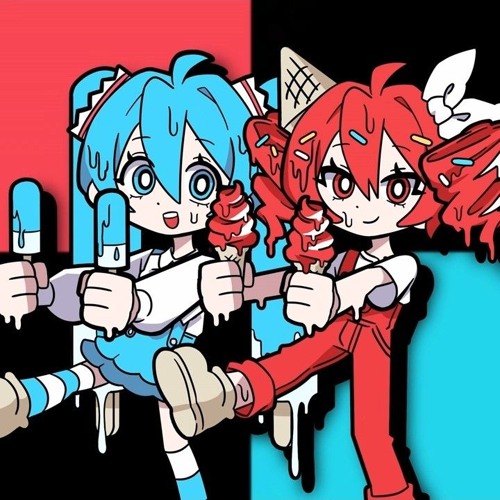 Stream melt ice cream 🍨🍦💦 ‐ Hatsune miku & Kasane teto by