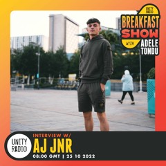 AJ JNR | Breakfast Interview w/ Adele Tondu | #urHipHop | 2022 10 25
