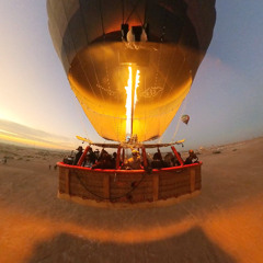 Aaron Sevilla & MrGoodAlf @ Hot Air Balloon Dubai Desert