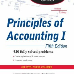 [Schaum's Outline of Principles of Accounting I, Fifth Edition (Schaum's Outlines) BY Joel J. L