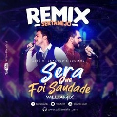 Zezé Di Camargo E Luciano - Será Que Foi Saudade ( William Mix )- RemixSertanejo 2020